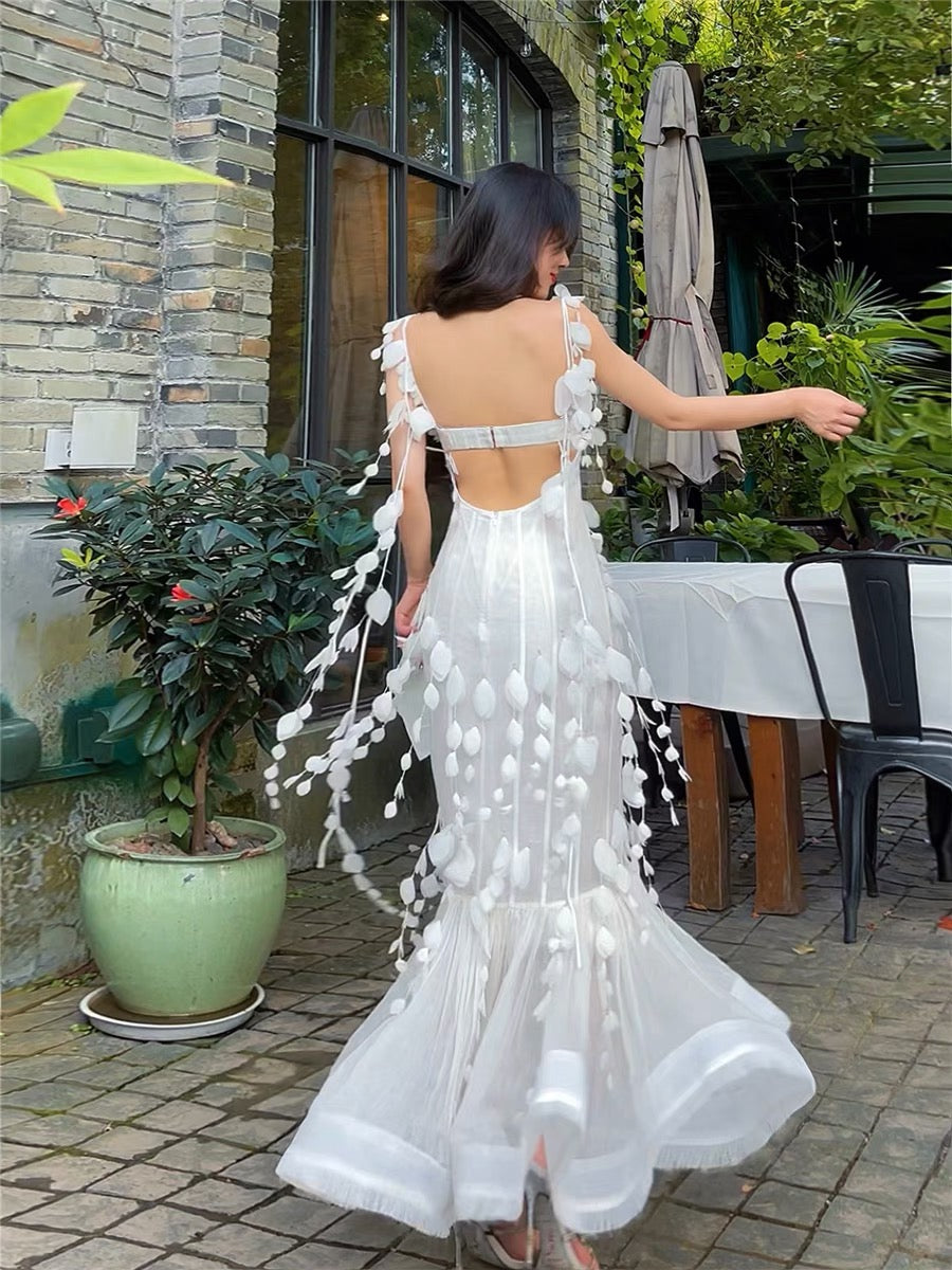 Appliques Newest Long Prom Dresses, Elegant Wedding Dresses, Fashion Mermaid Bridal Gowns