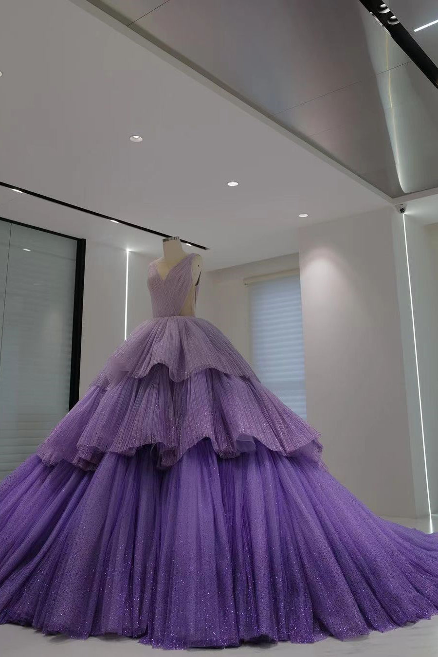 Taylor Swift The Eras Tour Gradient Purple Ball Gown, Gorgeous Long Pr Berryera Taylor Swift The Eras Tour Gradient Purple Ball Gown, Gorgeous Long Pr Berryera