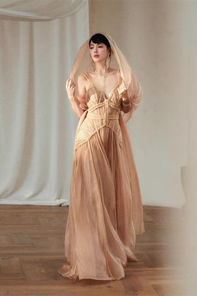 Dune Style Long Prom Dresses, Holiday Dresses, Newest Prom Dresses