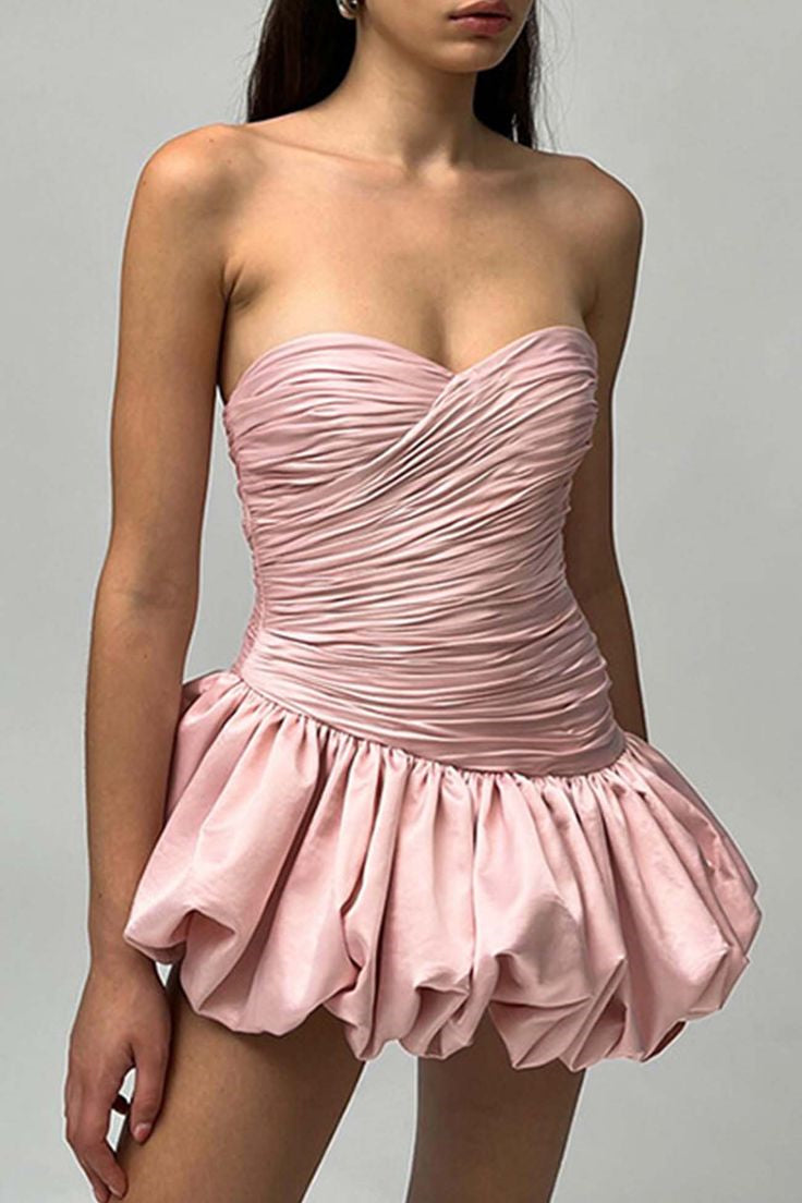 Sweetheart Ruffled Mini Dresses, Concert Wear, Cute Dresses