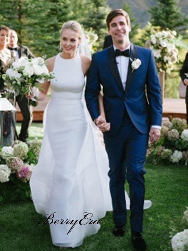 Fashion Unique Design Wedding Dresses, Popular Halter Wedding Dresses 2019