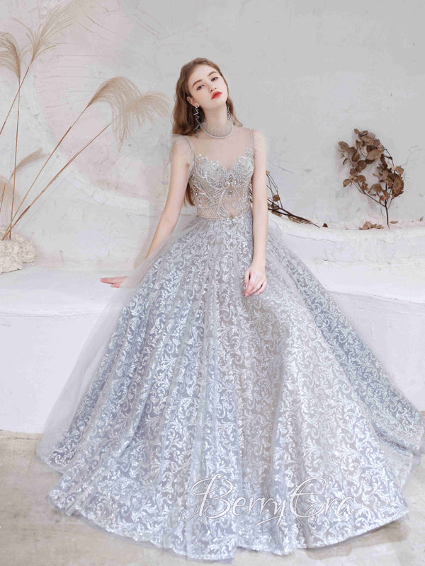 pretty silver dresses Elegant Silver Evening Dresses