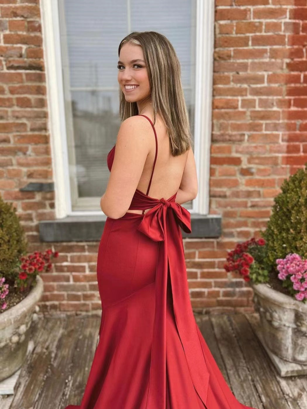 red prom dress promgirl Corset Beaded Prom Dress: PromGirl Exclusive 250079 Red / 00