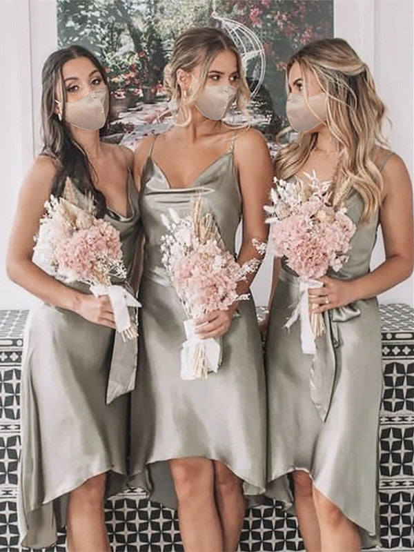 Newest Simple Bridel Bridesmaid Dresses, Girl Wedding Party Dresses，2022 Fashion Bridesmaid Dresses