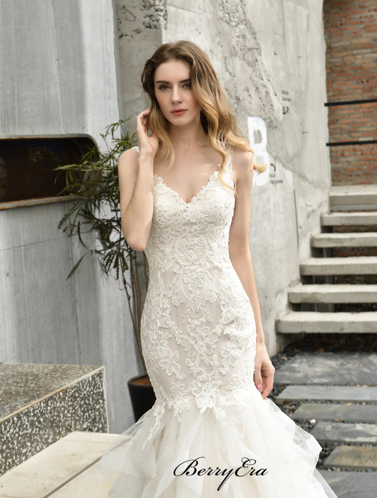 Elegant Lace Wedding Dresses, Newest Wedding Dresses, Bridal Gowns