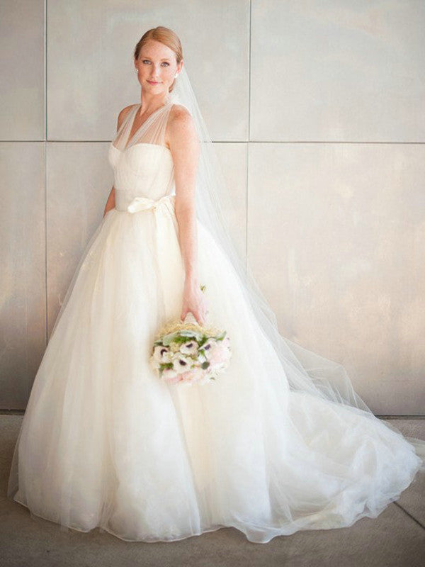 A-line Popular Wedding Dresses, 2020 Affordable Long Wedding Dresses, Bridal Gowns