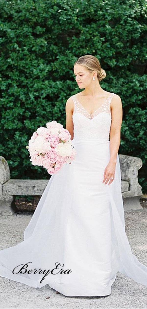 Elegant Fashion Wedding Dresses, Popular Lace Wedding Dresses, Bridal Gowns