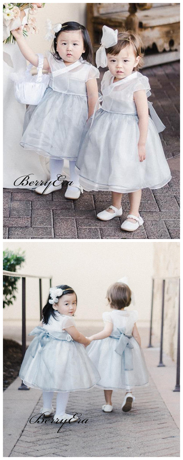 Cute Princess Flower Girl Dresses, Little Girl A-line Flower Girl Dresses