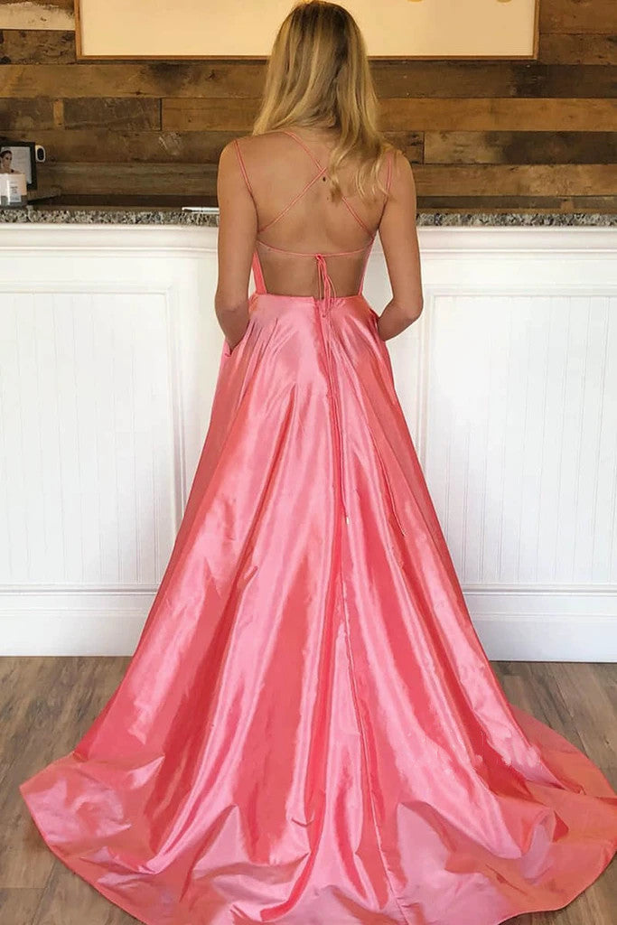 Popular 2020 Newest Long Prom Dresses, Evening Party A-line Long Prom Dresses
