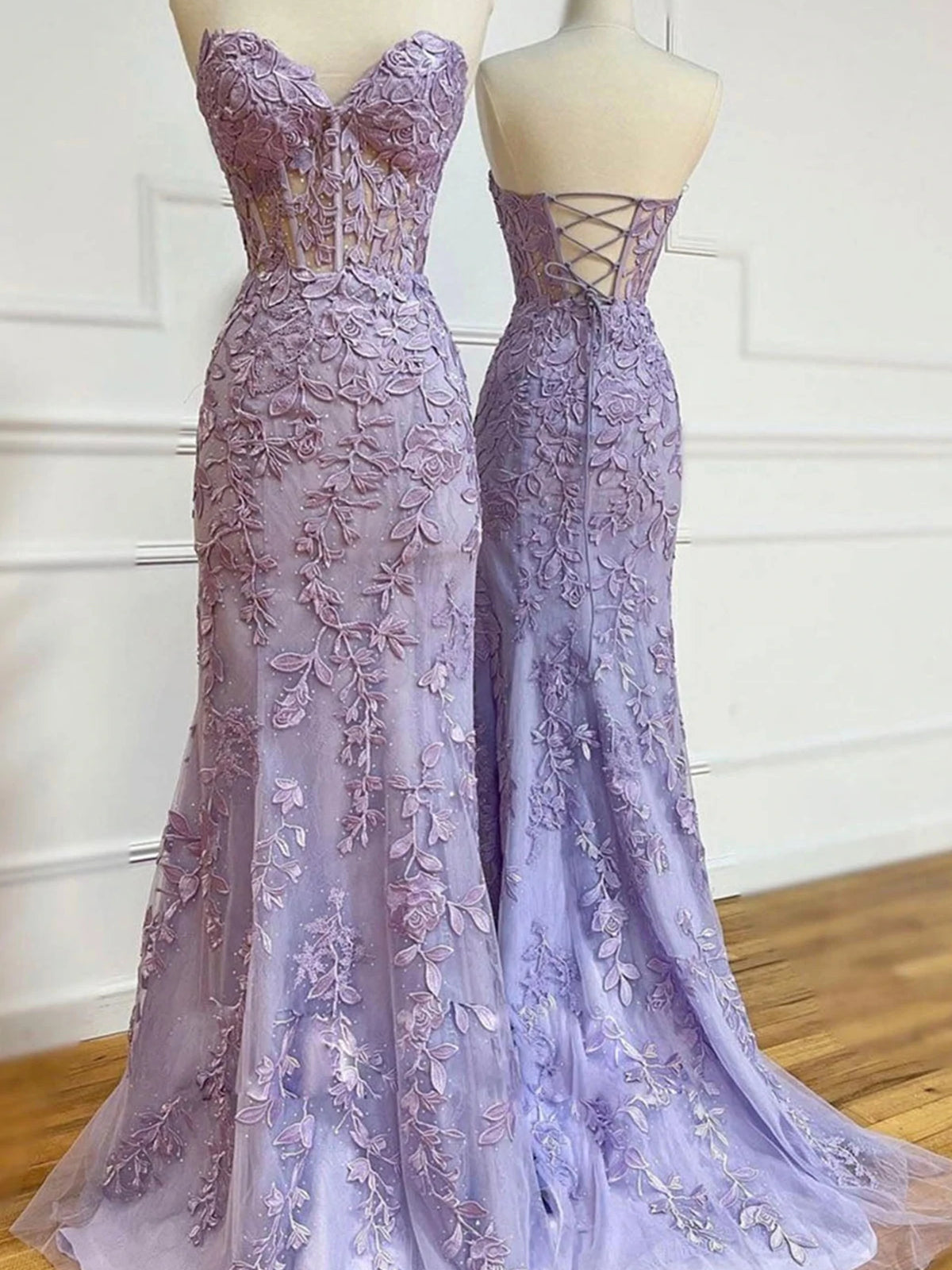 prom dresses 2022 mermaid lace