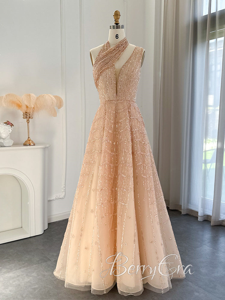 Sexy Luxury Handmade Beaded Prom Dresses, A-line Prom Dresses, 2023 Ne Berryera Sexy Luxury Handmade Beaded Prom Dresses, A-line Prom Dresses, 2023 Ne Berryera
