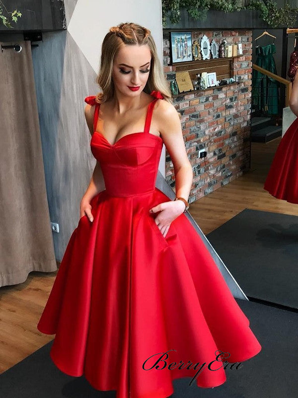 Red Color Homecoming Dresses, Popular A-line Short Prom Dresses Berryera Red Color Homecoming Dresses, Popular A-line Short Prom Dresses Berryera